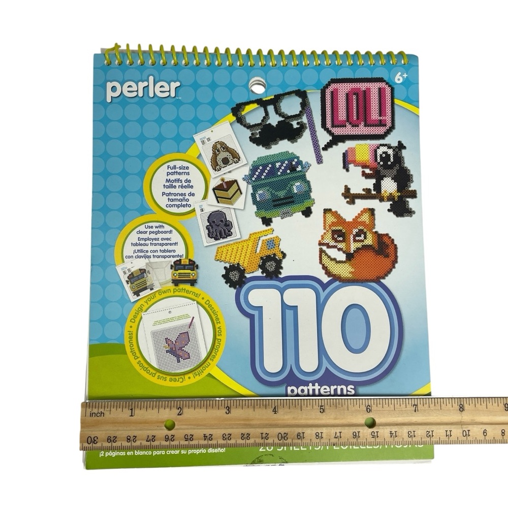 Perler Pattern Pad Book 110 Patterns - Picture 4 of 5